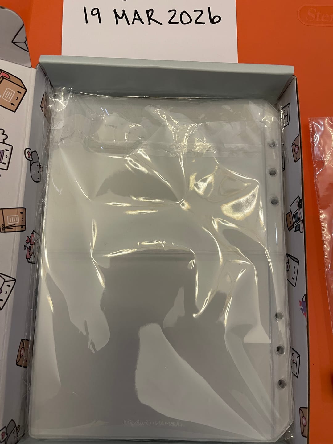 Customer photo review of Small Storage Pockets