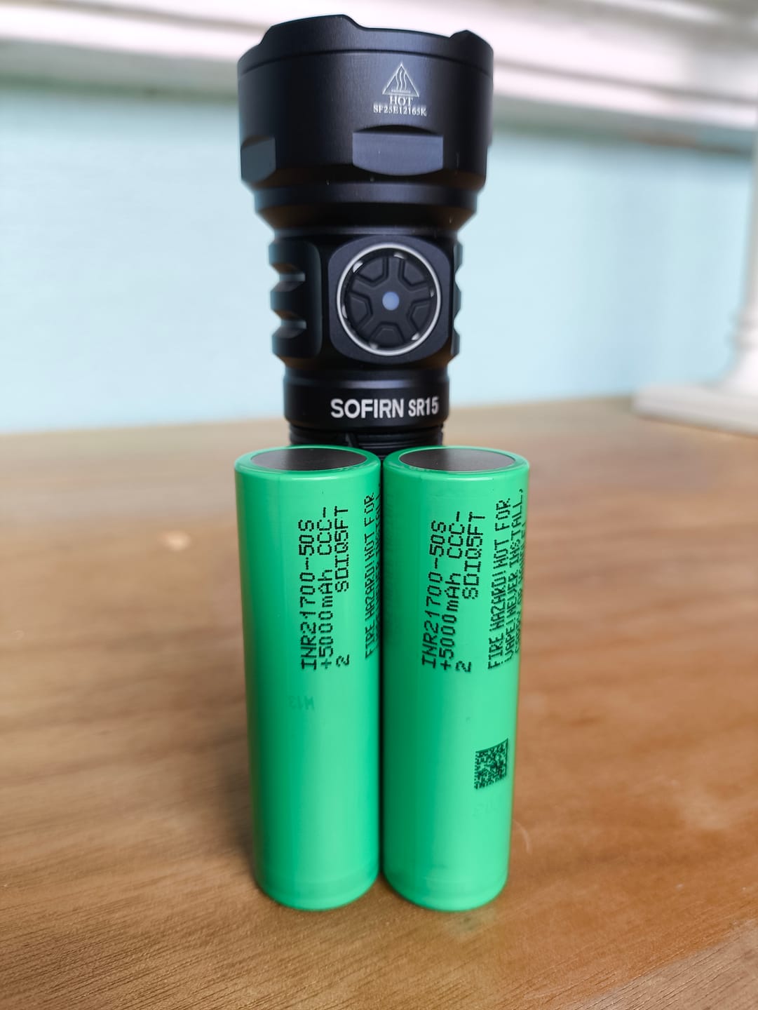 Customer photo review of Samsung 50S 21700 5000mAh 25A Battery