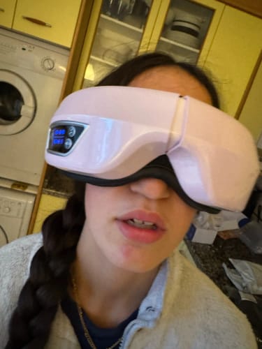Avis photo d'un client sur Masque Oculaire Massant