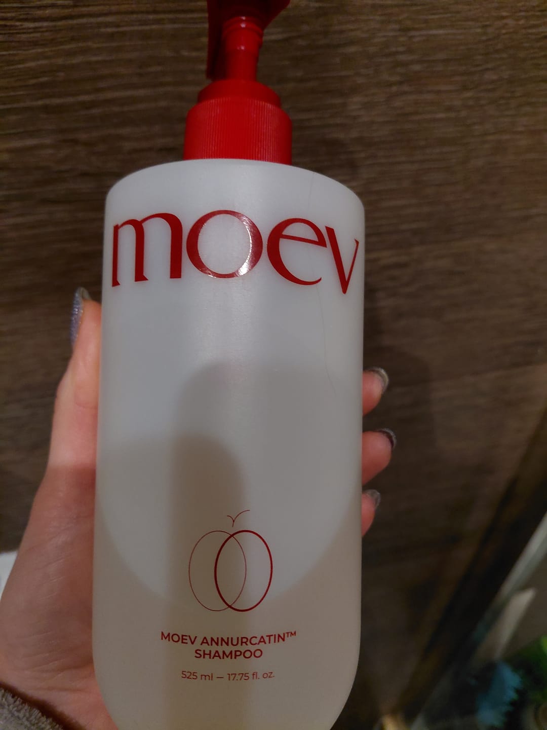 Customer photo review of Šampūns matu izkrišanas novēršanai Moev Annurcatin Shampoo