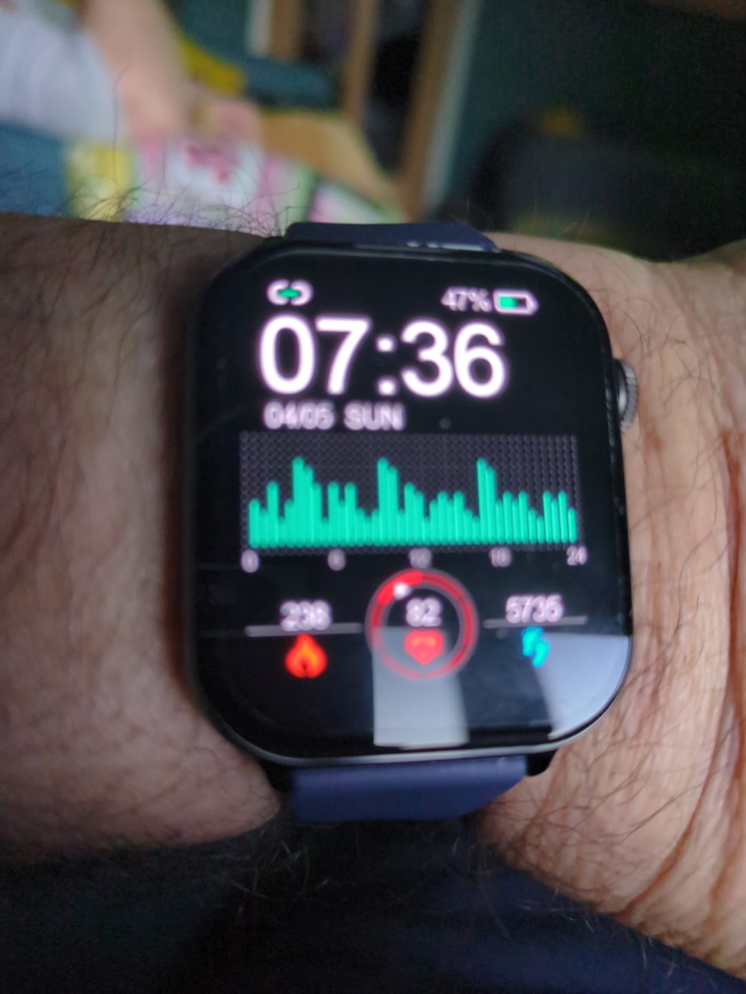 Customer photo review of Health Smartwatch 3 Screen Protector