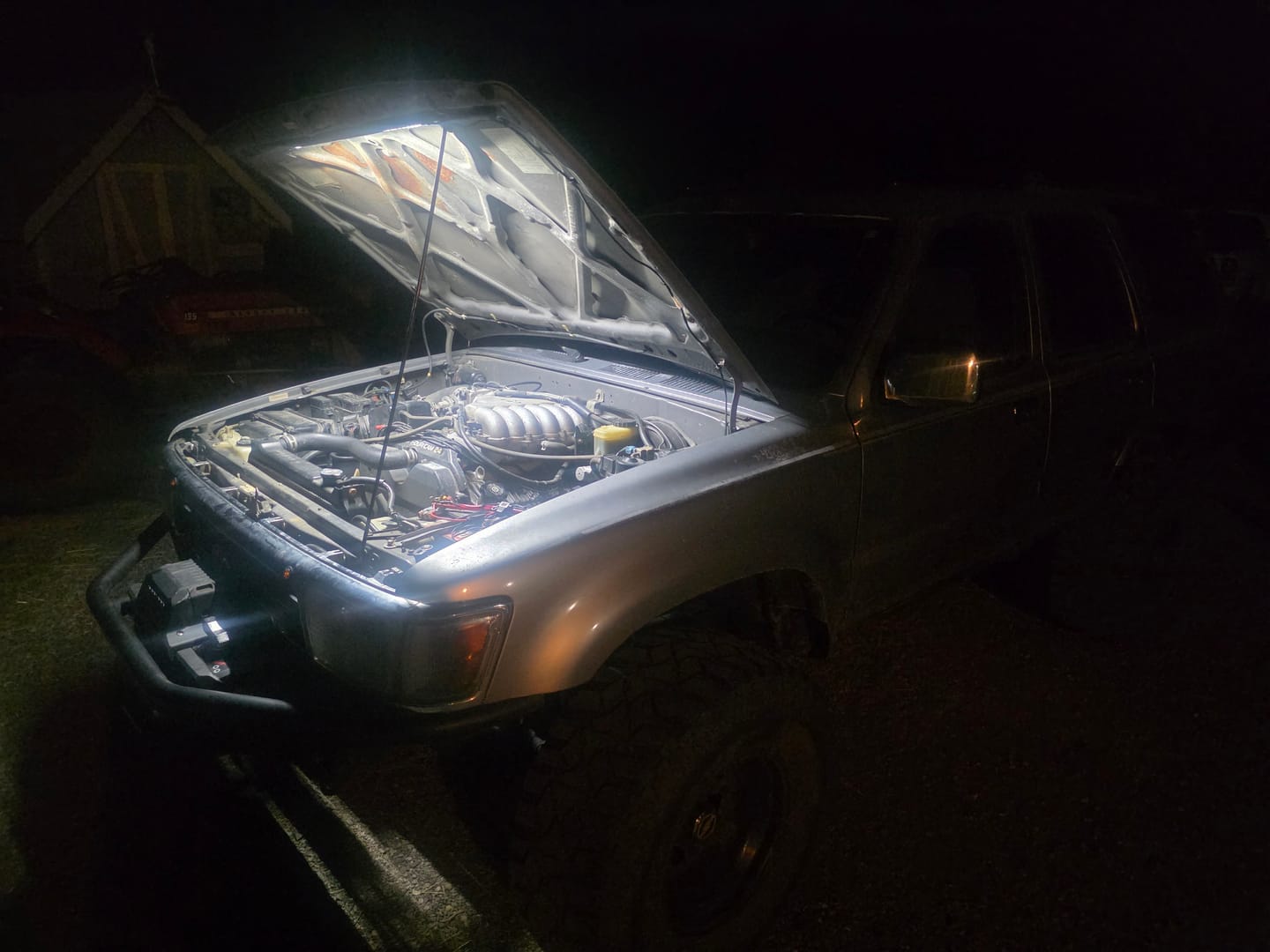 Customer photo review of Engine Bay LED Light Kit Universal Automatic On/Off