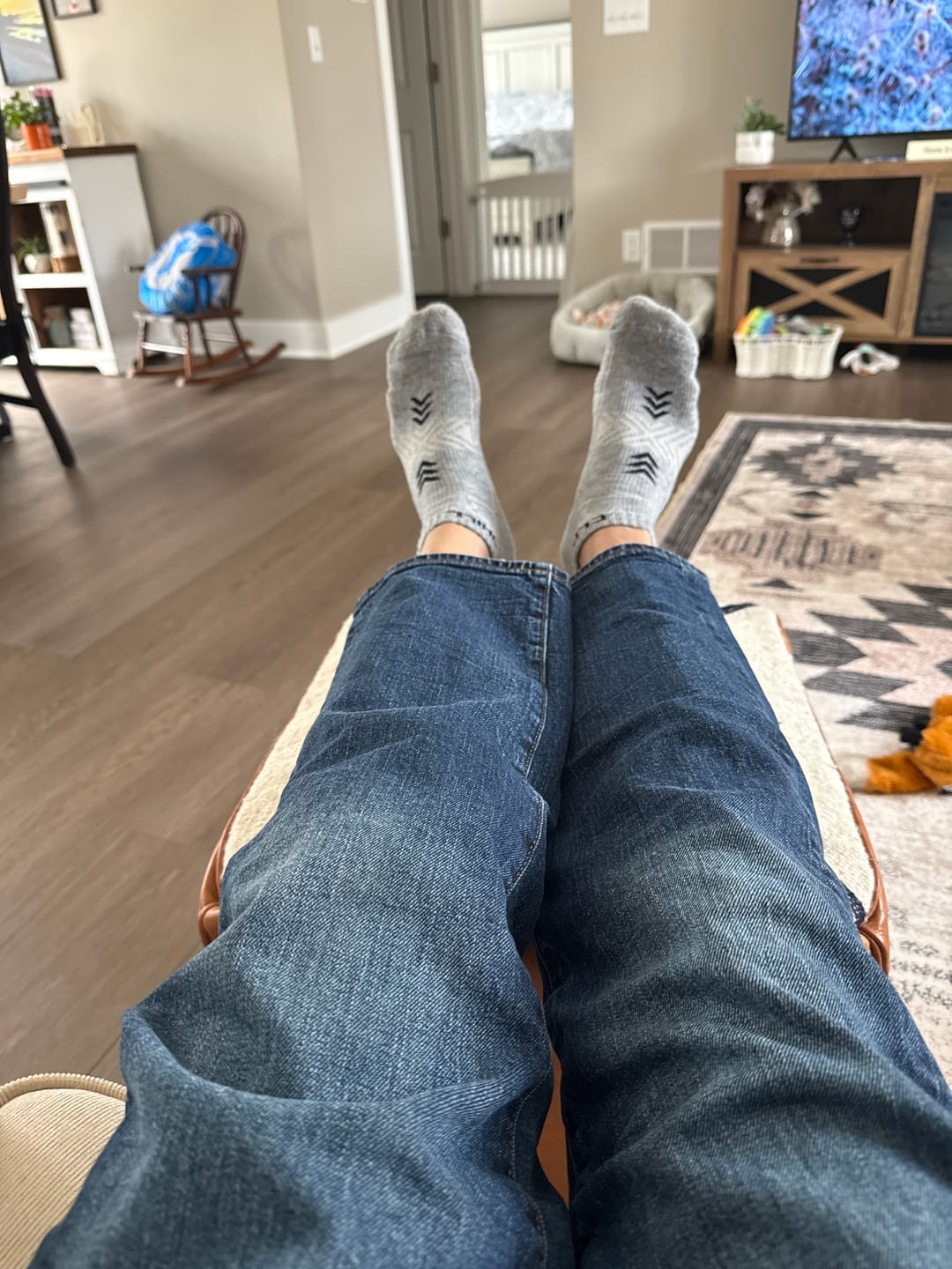 Customer photo review of Ankle Socks 4 Pairs