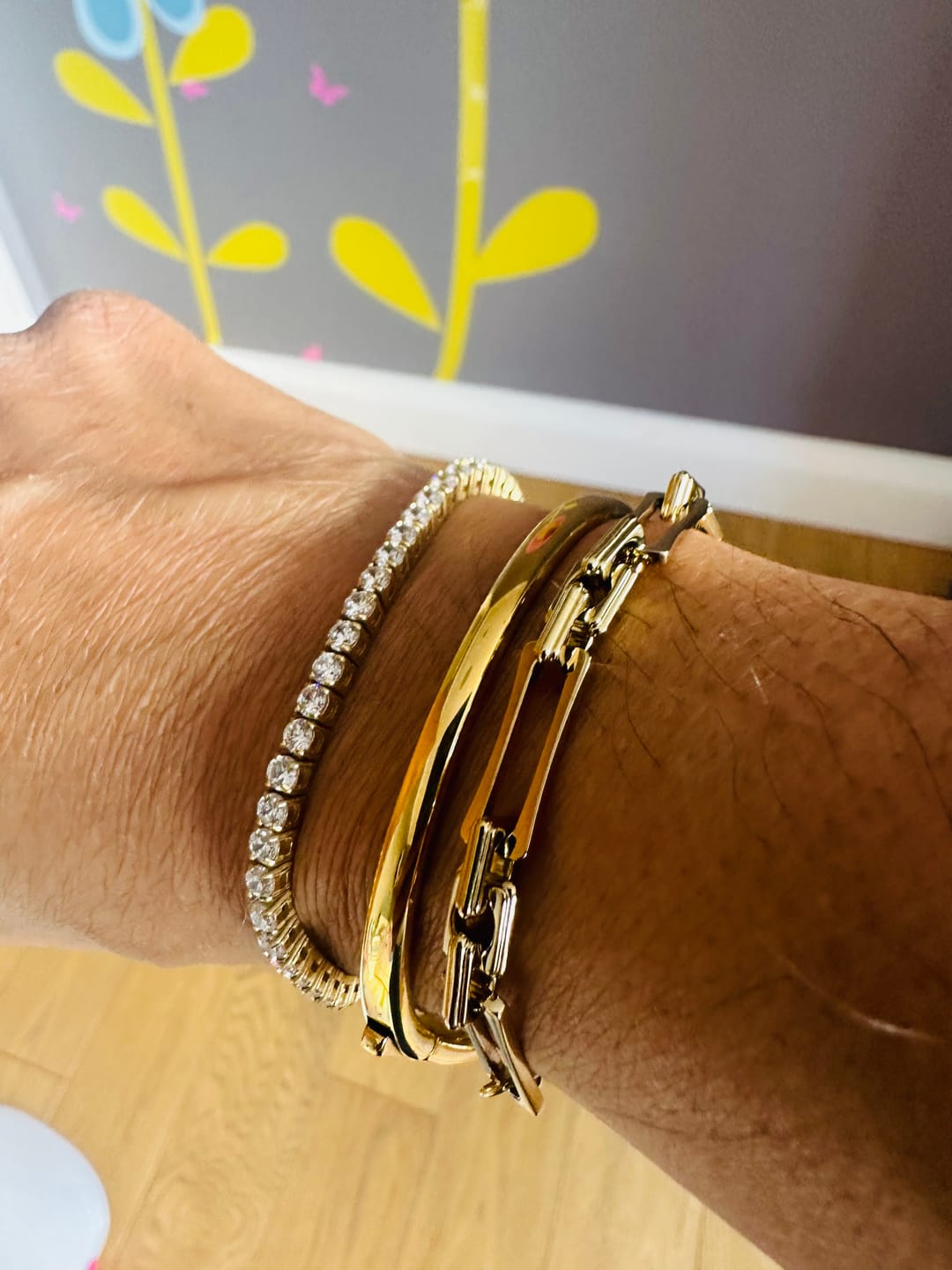 Customer photo review of Wave Bangle