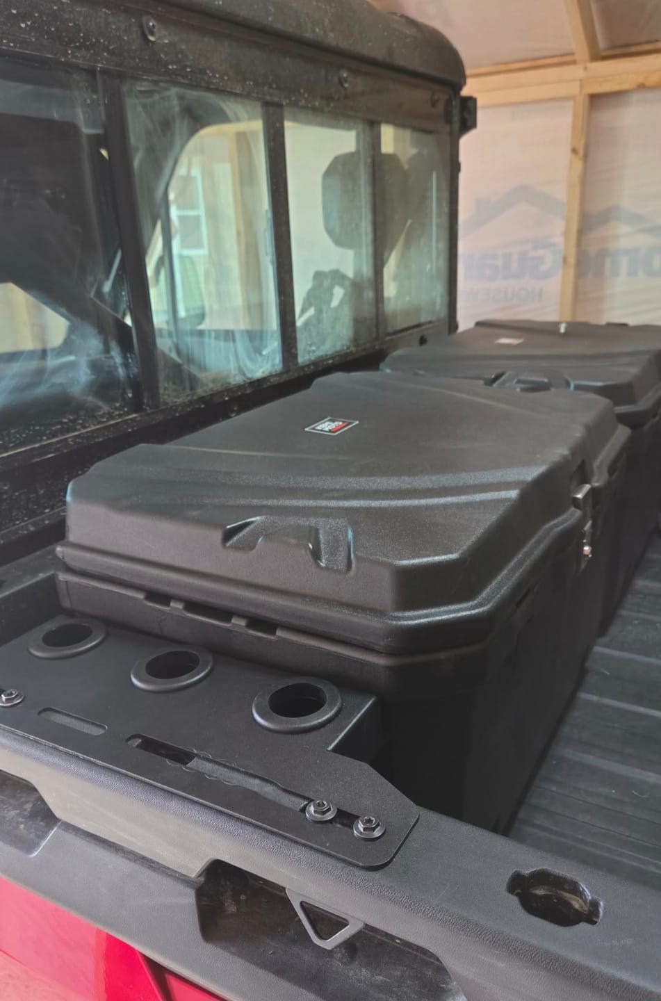 Customer photo review of 110L/29Gal UTV Bed Storage Box For CFMOTO Uforce 1000 | 1000XL