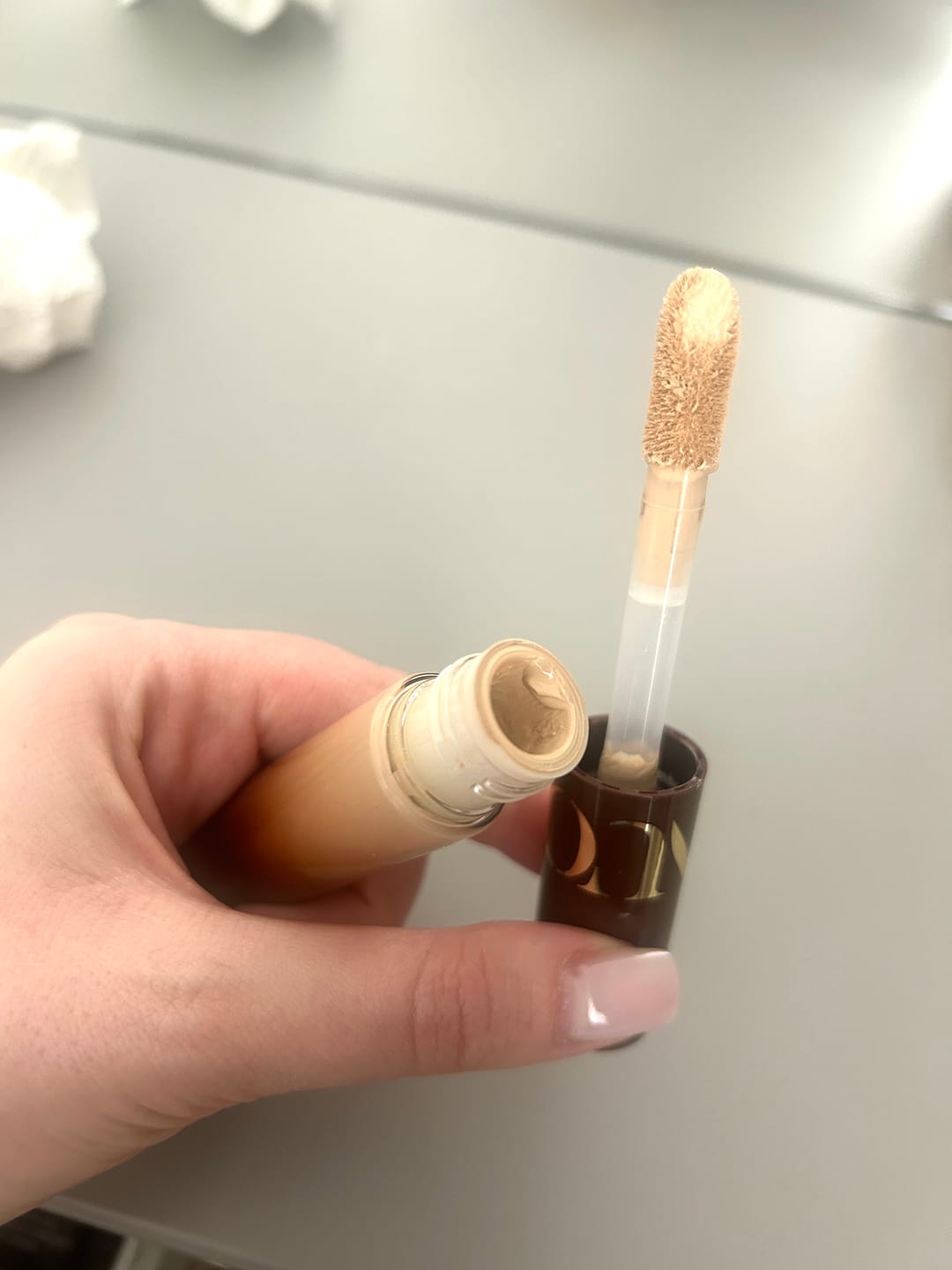 Customer photo review of Concealer cu acoperire mare