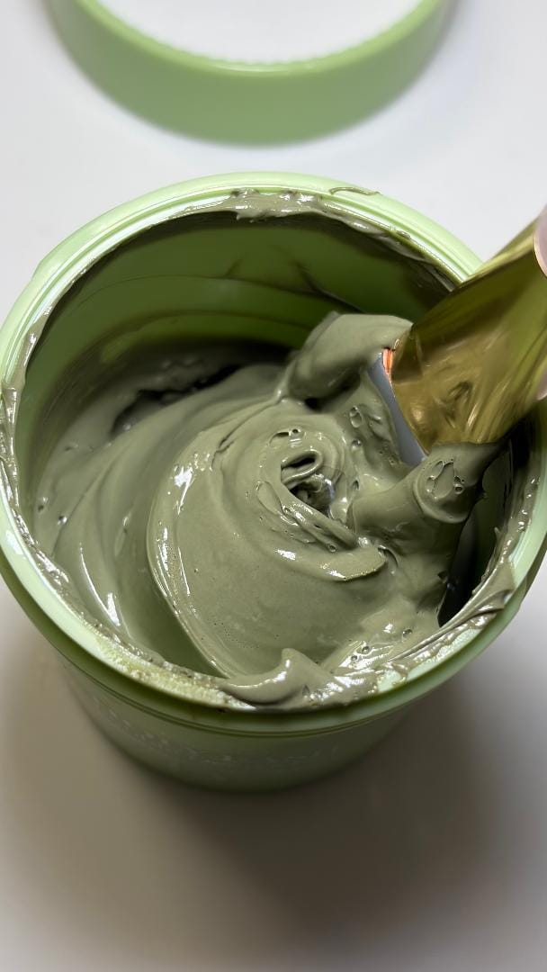 Customer photo review of Miyo - Masque à bulles profond au basilic sacré