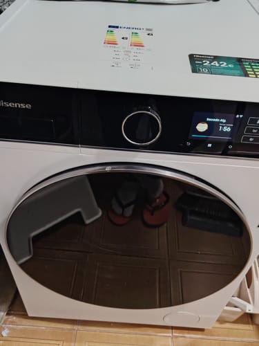 Customer photo review of Lavasecadora Hisense WD5i1245BWR 12Kg
