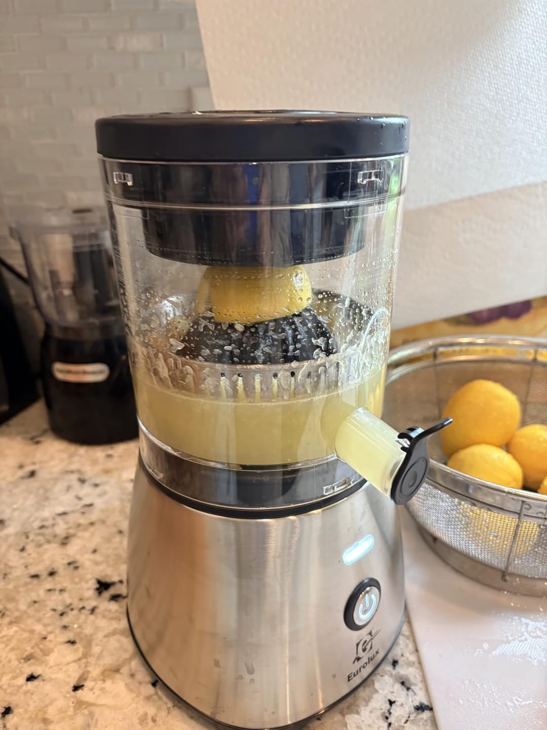 Customer photo review of Prestige™ Automatic 1100W Electric Juicer