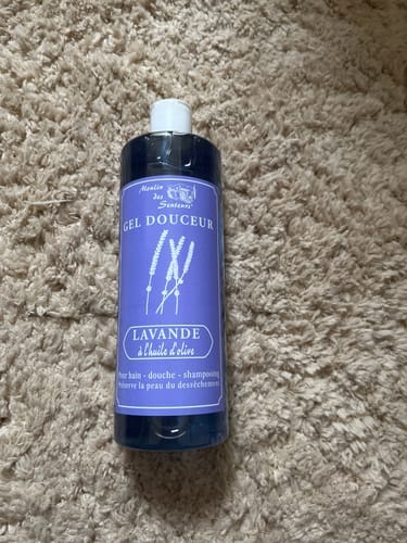 Customer photo review of Gel Douche Lavande 500ml