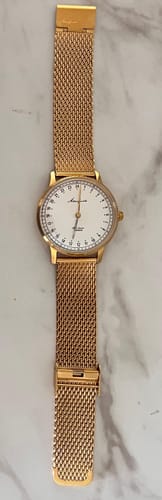 Customer photo review of Metal Mesh Gold Strap