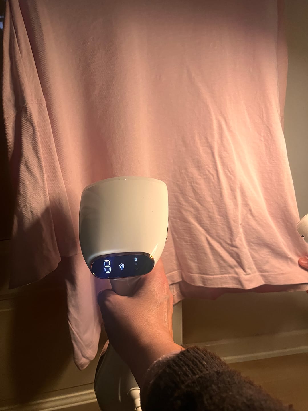 Customer photo review of DampEase – Tøjdamper