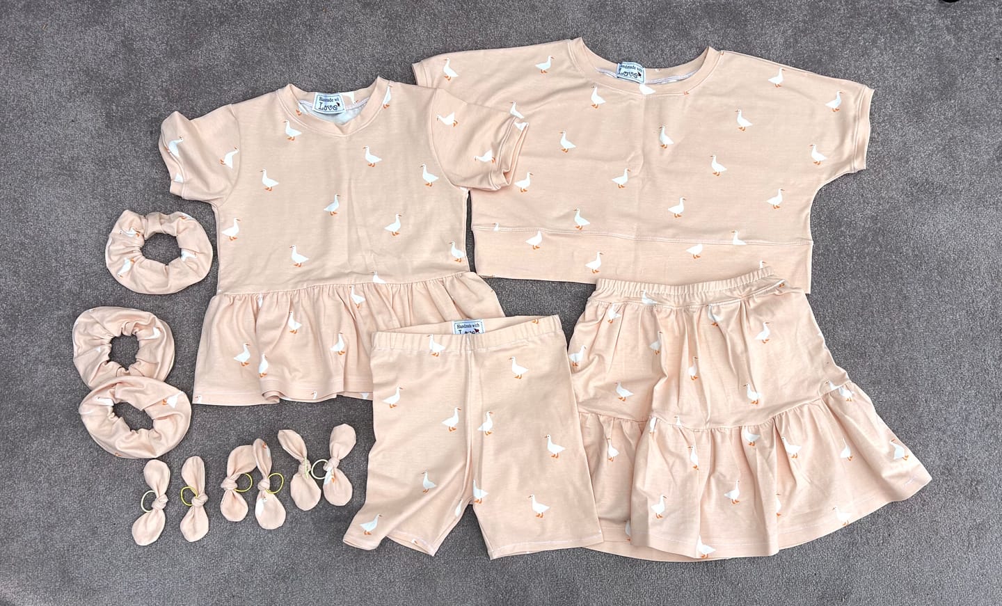 Customer photo review of Swan Lake Cotton Jersey Fabric