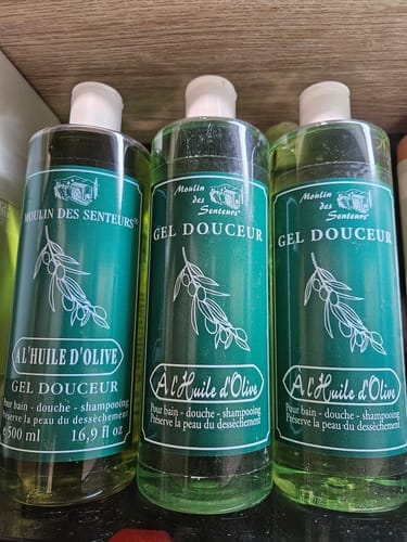 Customer photo review of Gel Douche à l'Huile d'Olive 500ml