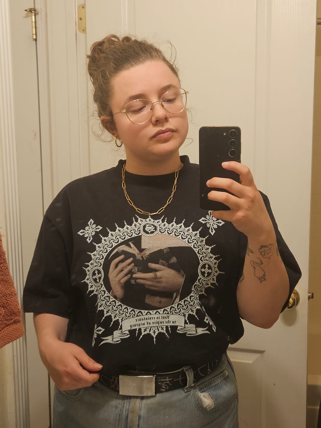 Customer photo review of Seven Sins Oversized Tees