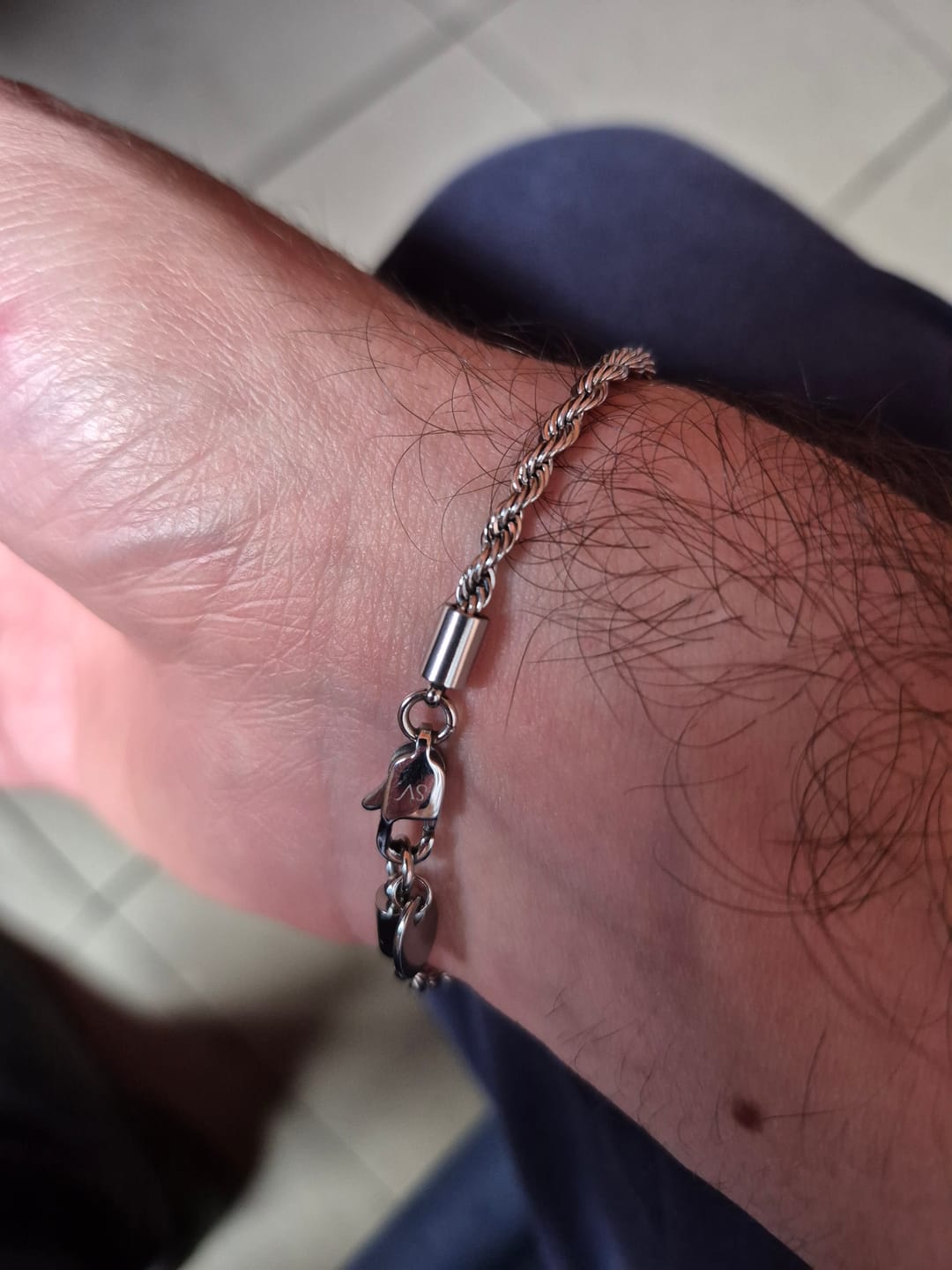 Customer photo review of Pulsera Rope 3mm