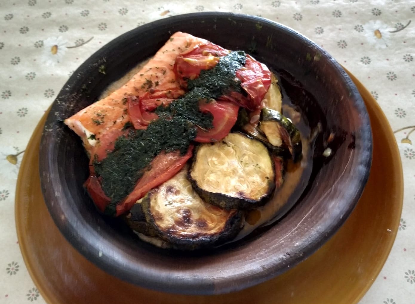 Customer photo review of Salmón Sellado