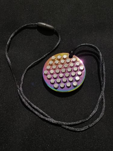 Customer photo review of Necklace Hailstorm - Unisex