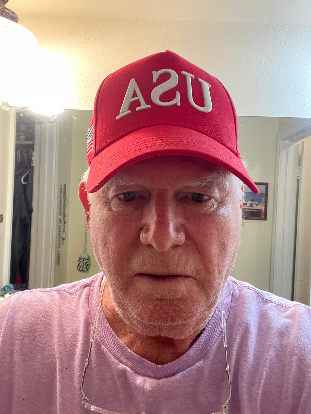 Customer photo review of USA 250th Anniversary Hat (1776–2026) — Embroidered Semiquincentennial Cap