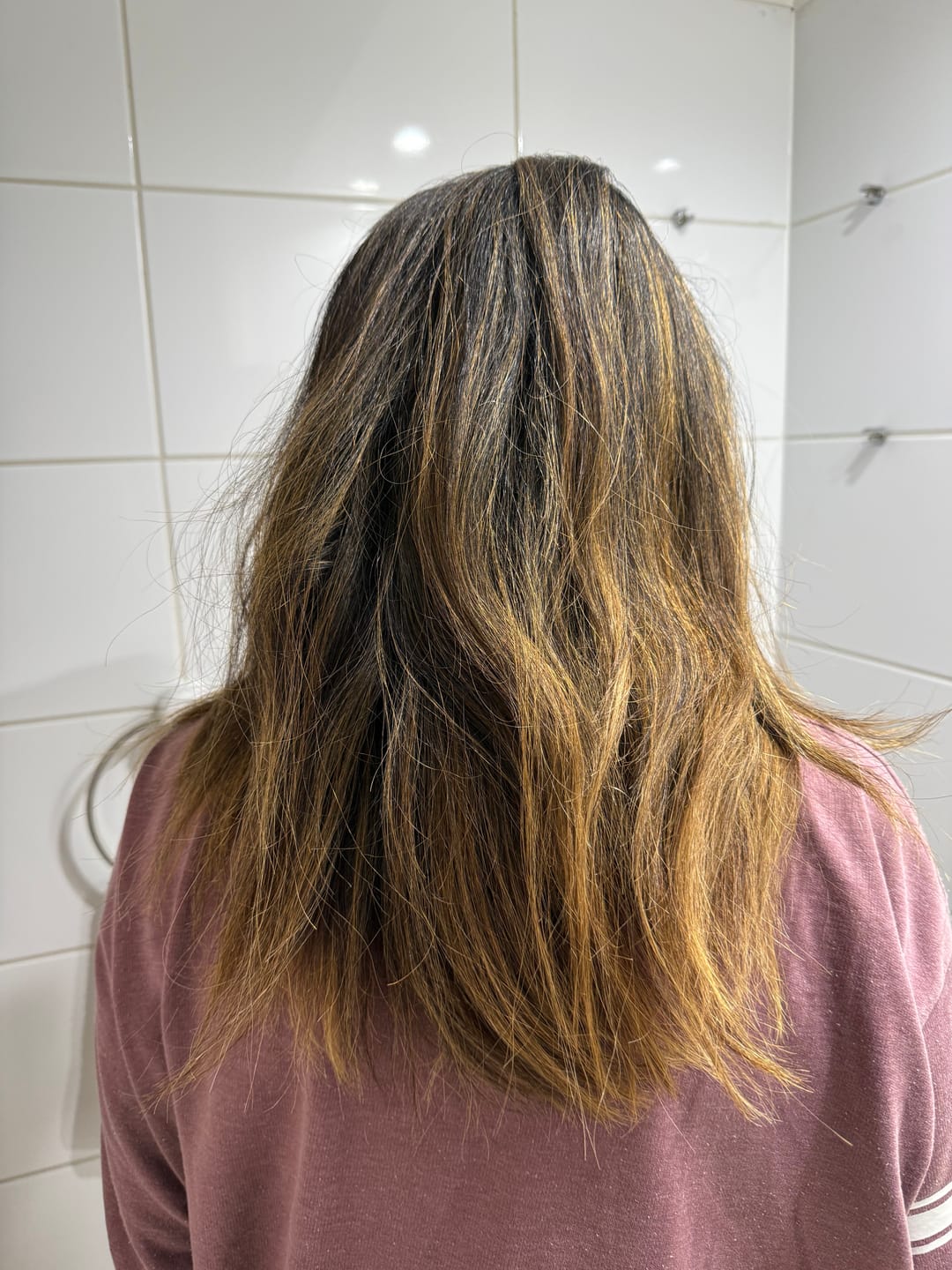 Customer photo review of Tratamiento Capilar Polvo de Amla