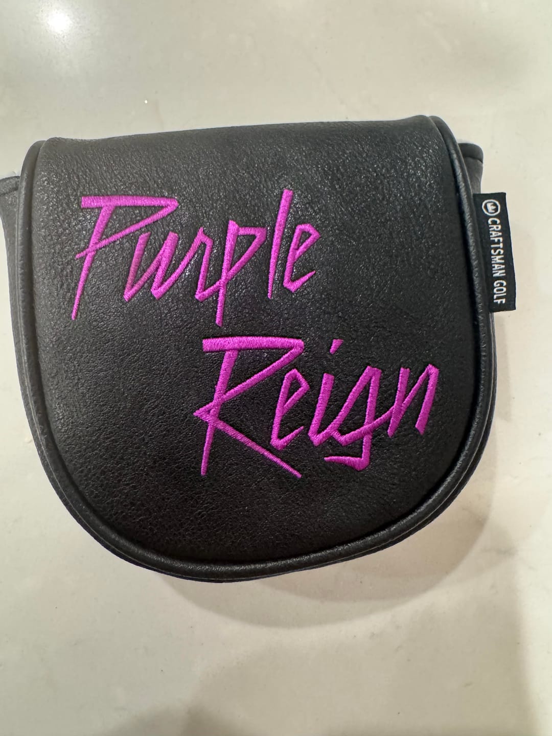 Customer photo review of Personalized LAB DF3 Custom Putter Headcover