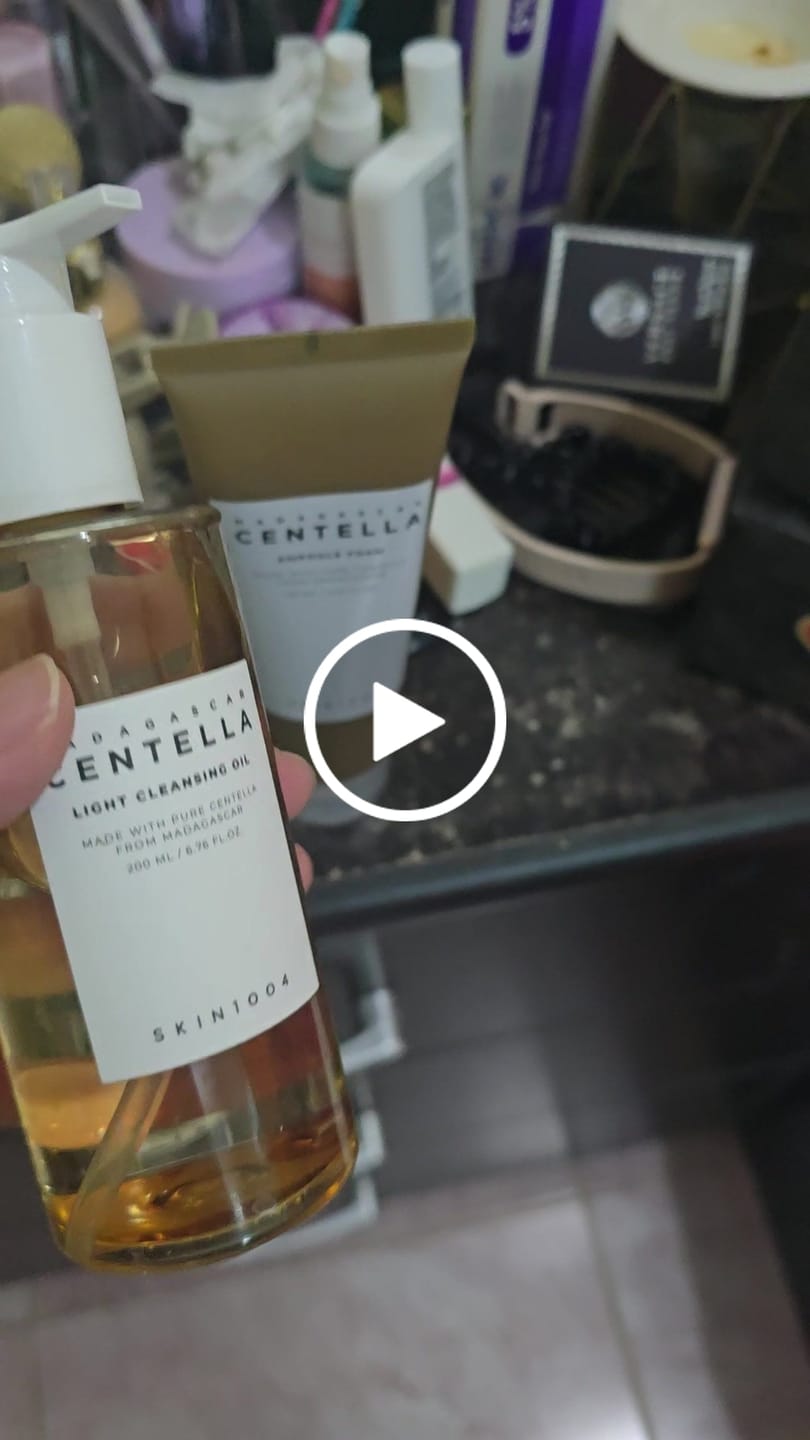 Customer video review of مجموعة سنتيلا للتنظيف المزدوج من سكين1004 - 2قطع