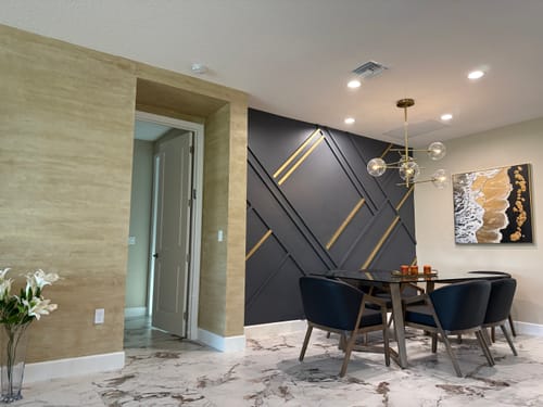 Customer photo review of Plaster Art Texture Painting #SG286