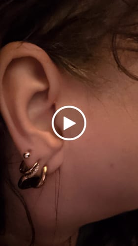 Customer video review of Double Hoop Earrings