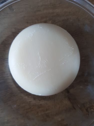 Customer photo review of Savon masque au lait de chèvre bio 100g