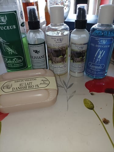 Customer photo review of Lait Corporel au Lait d'Anesse Bio