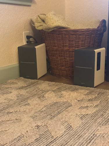 Customer photo review of R1280DB Powered Bluetooth Speakers (Certified Refurbished)