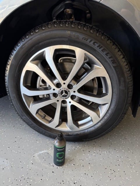 Customer photo review of GHOST - Tire Sealant