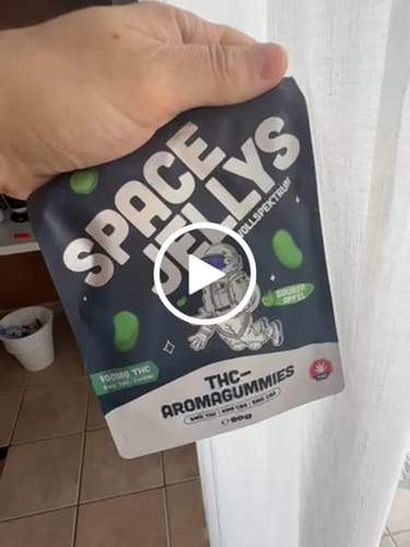 Kundenbewertung mit Video zu THC Spacejellies Vollspektrum