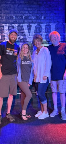 Customer photo review of In The Greenhouse T-Shirt