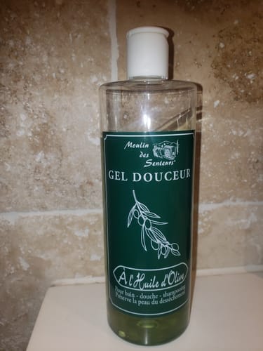 Customer photo review of Gel Douche à l'Huile d'Olive 500ml