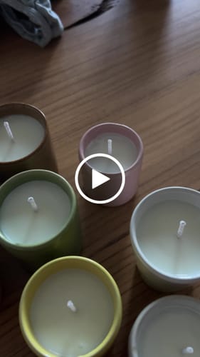 Customer video review of Cera de Soja para Velas en Vaso (BPF)