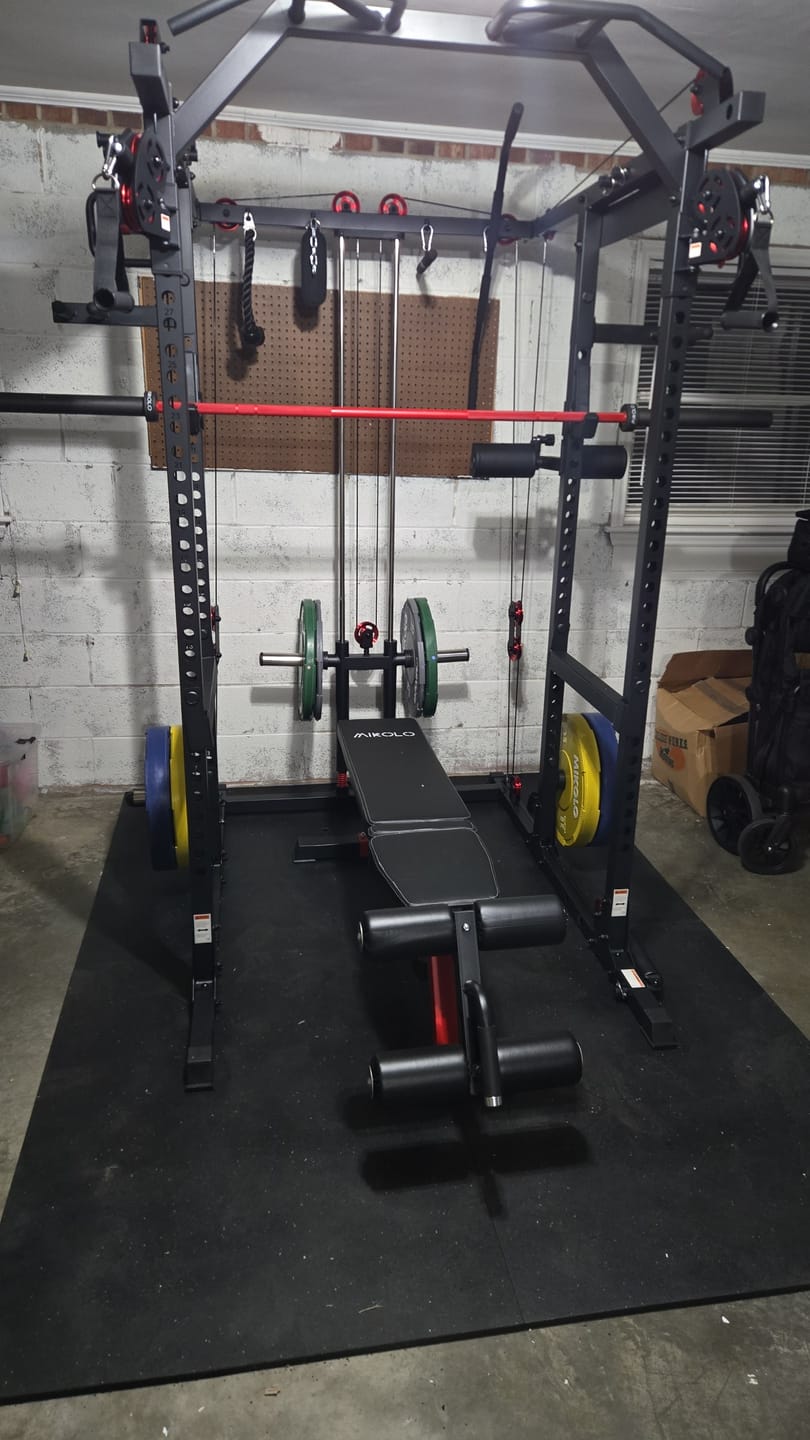 Customer photo review of K6-2.0 Ultra All-in-One Power Rack Functional Trainer (UPGRADED)