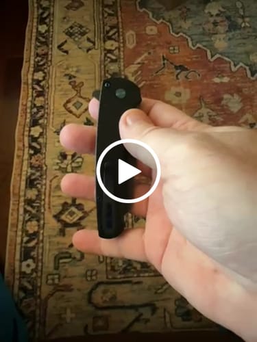 Customer video review of Pro-Tech Malibu Flipper - BST26 Dragon Scale / DLC Magnacut Reverse Tanto