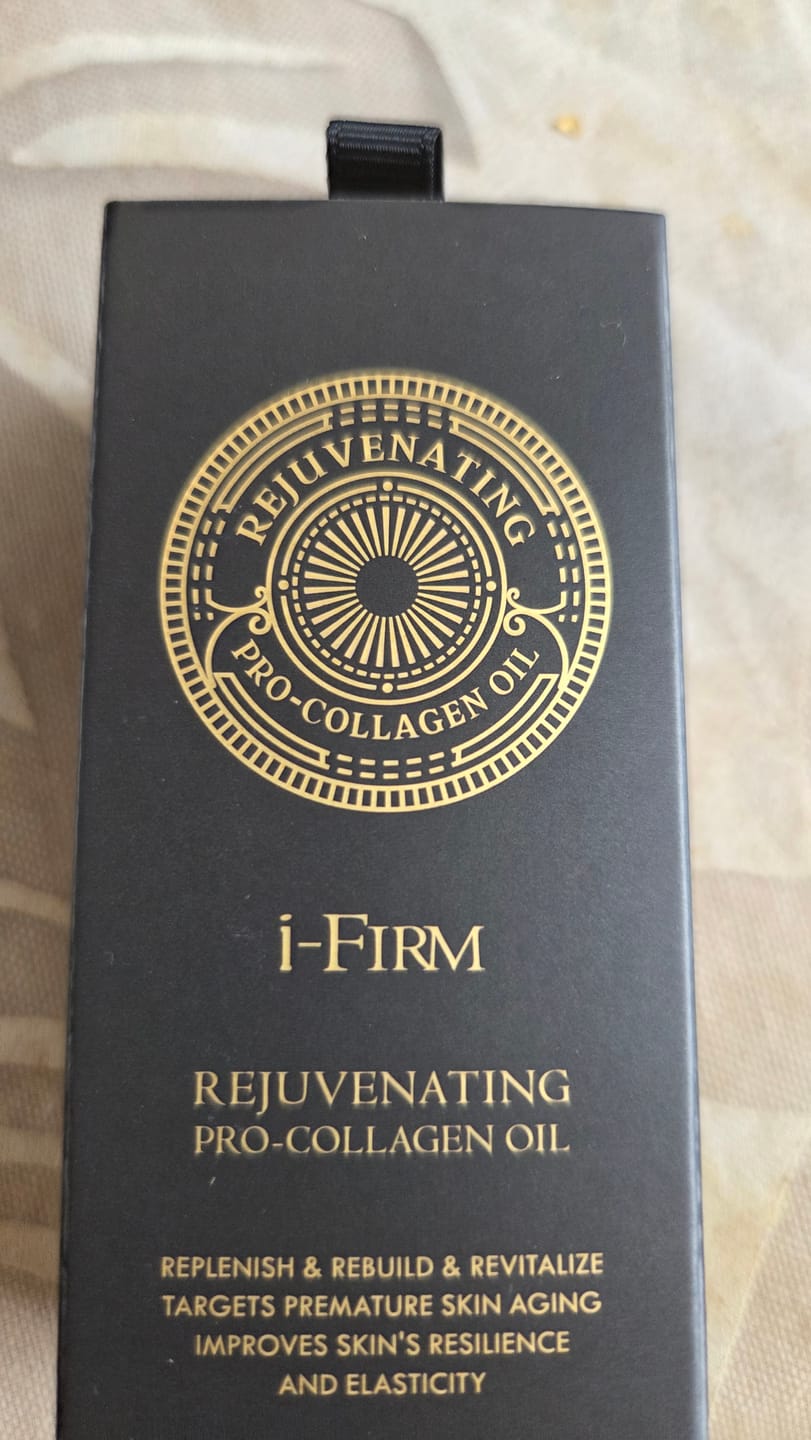 Customer photo review of i-FIRM Rejuvenating Pro-Collagen Oil