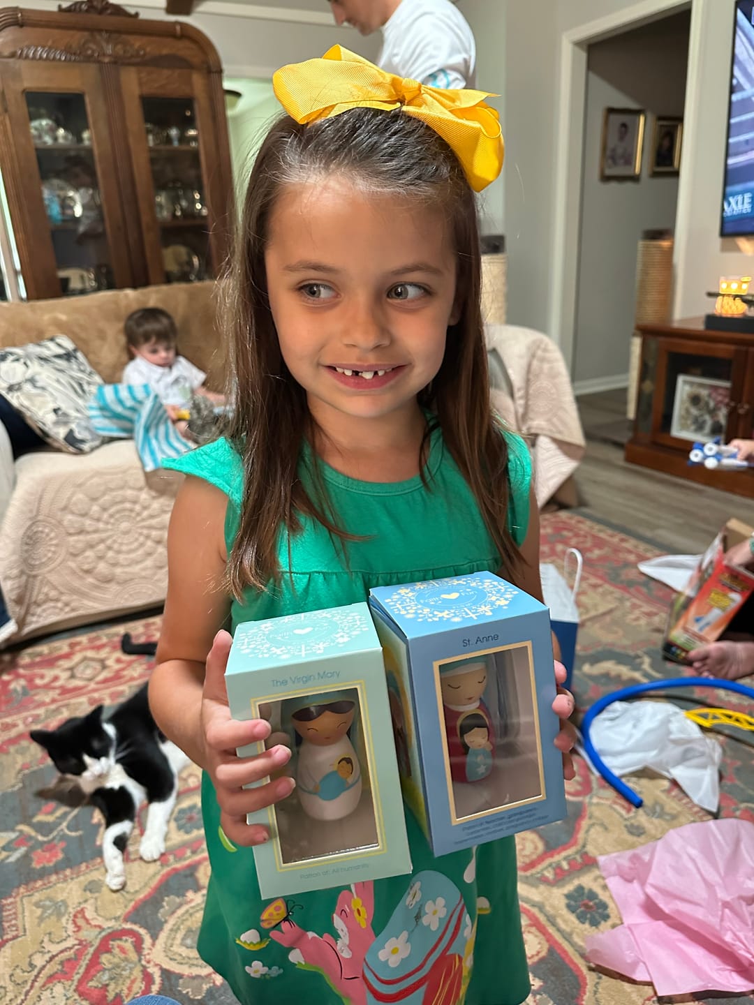 Customer photo review of Mother Mary Shining Light Doll