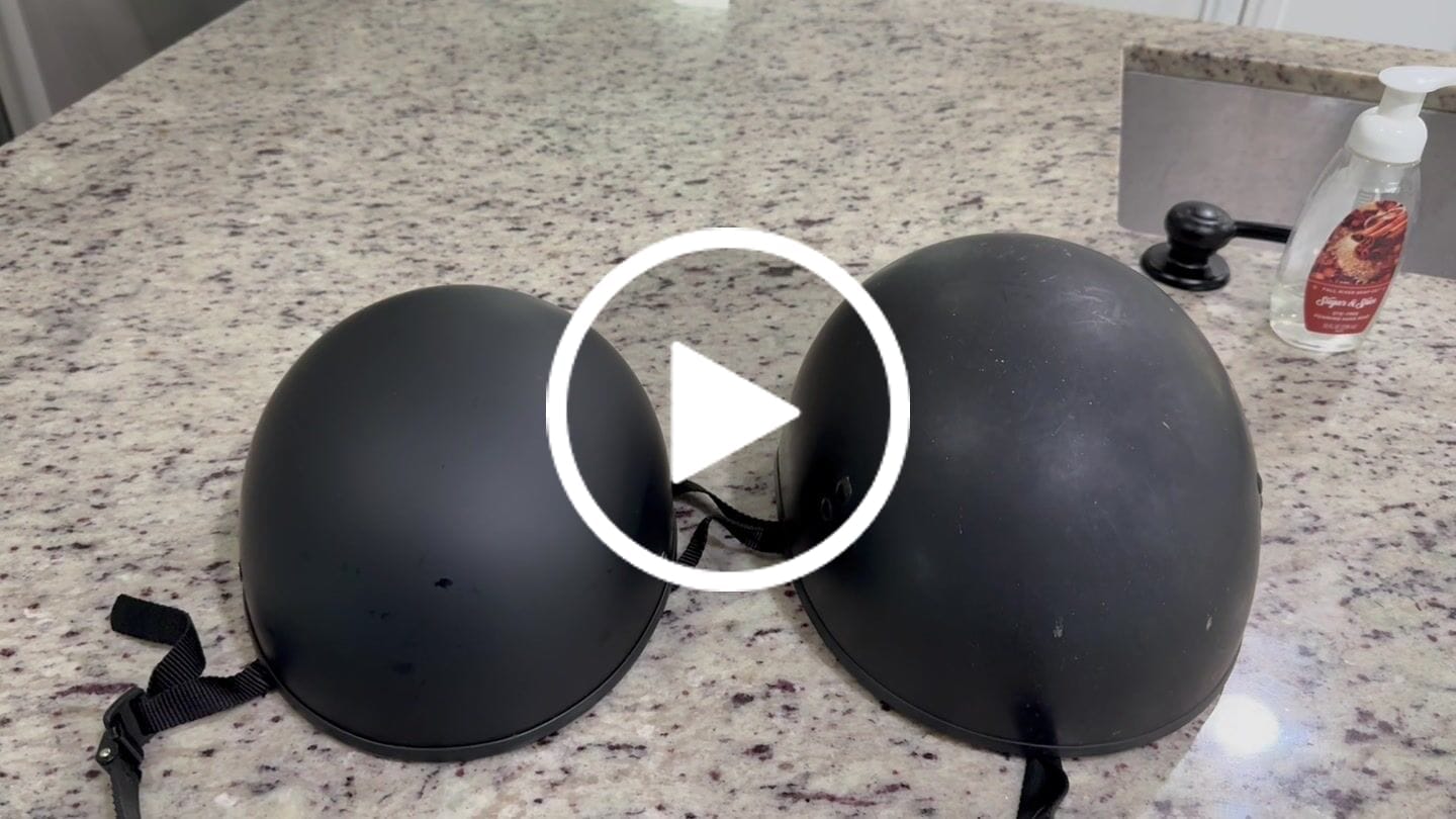 Customer video review of Lightweight SOA Style DOT Beanie Helmet / Matte Black