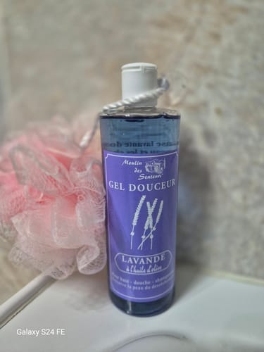 Customer photo review of Gel Douche Lavande 500ml
