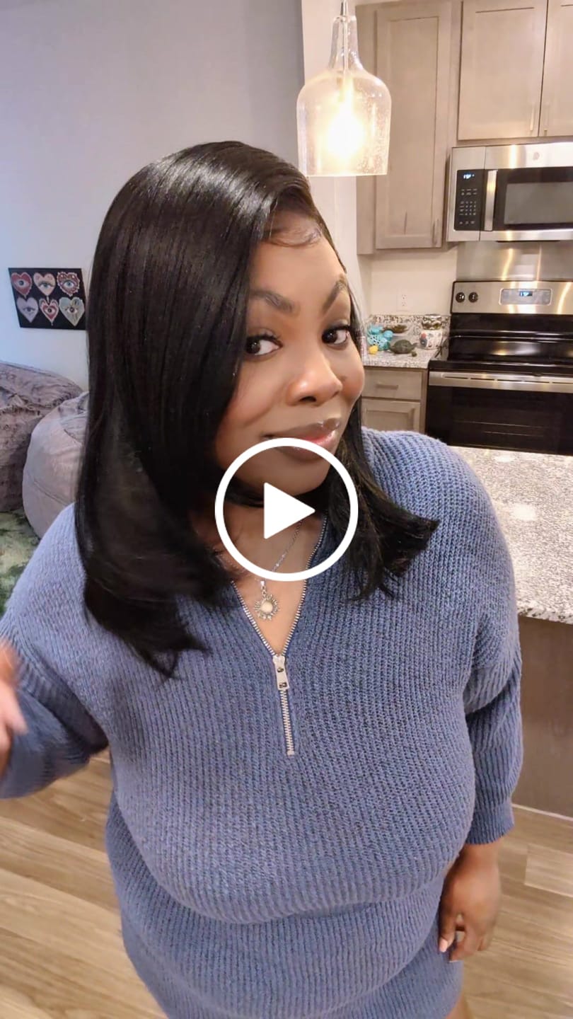 Customer video review of Outre Melted Hairline Glueless HD Lace Front Wig - MH 108