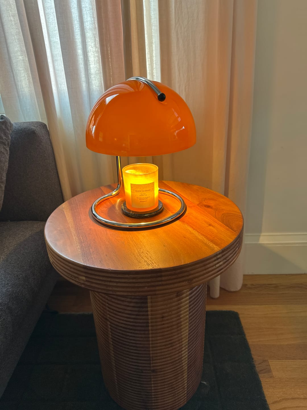 Customer photo review of Curva Candle Warmer Lamp