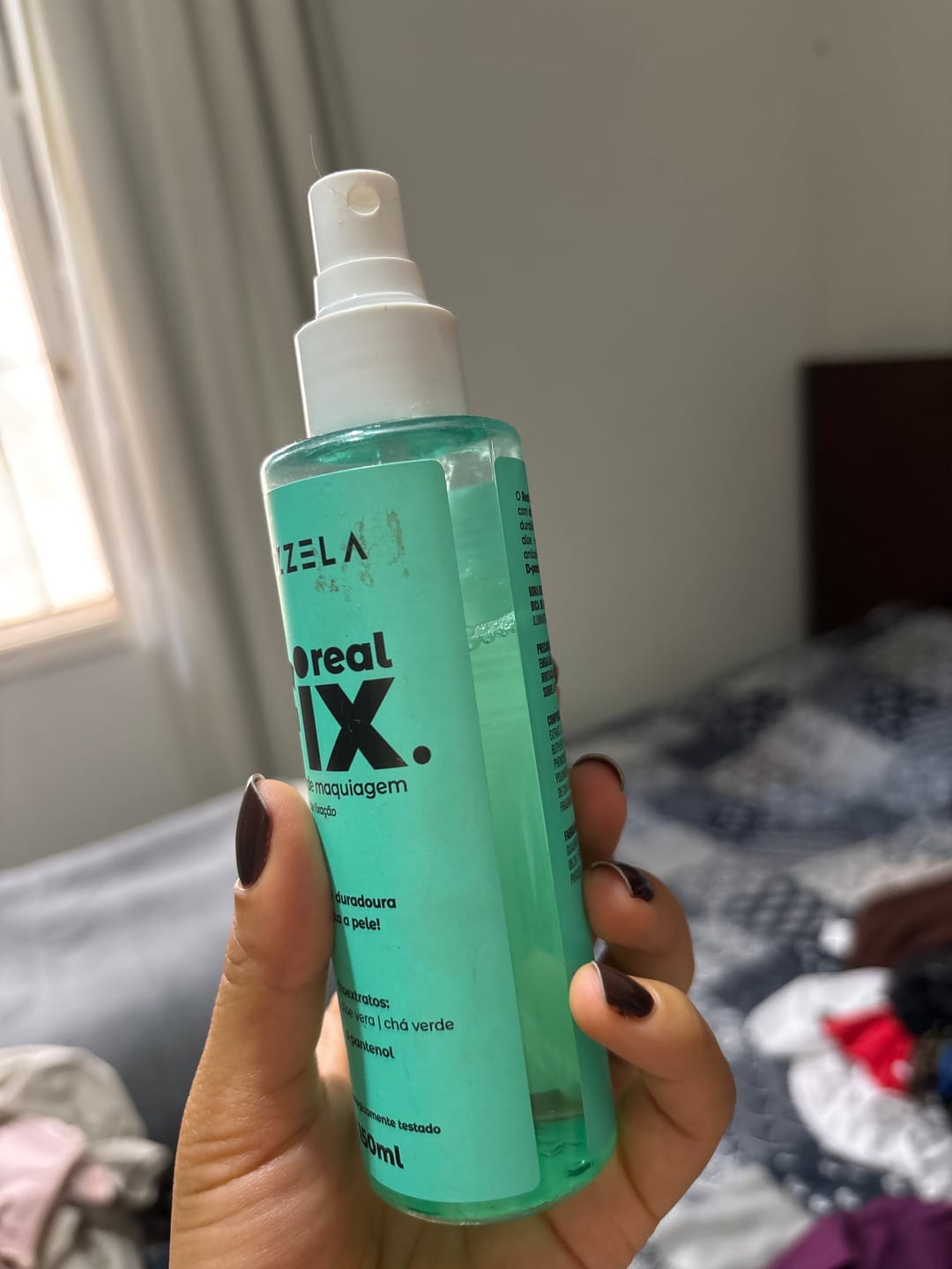 Customer photo review of Fixador de Maquiagem Real Fix - Vizzela