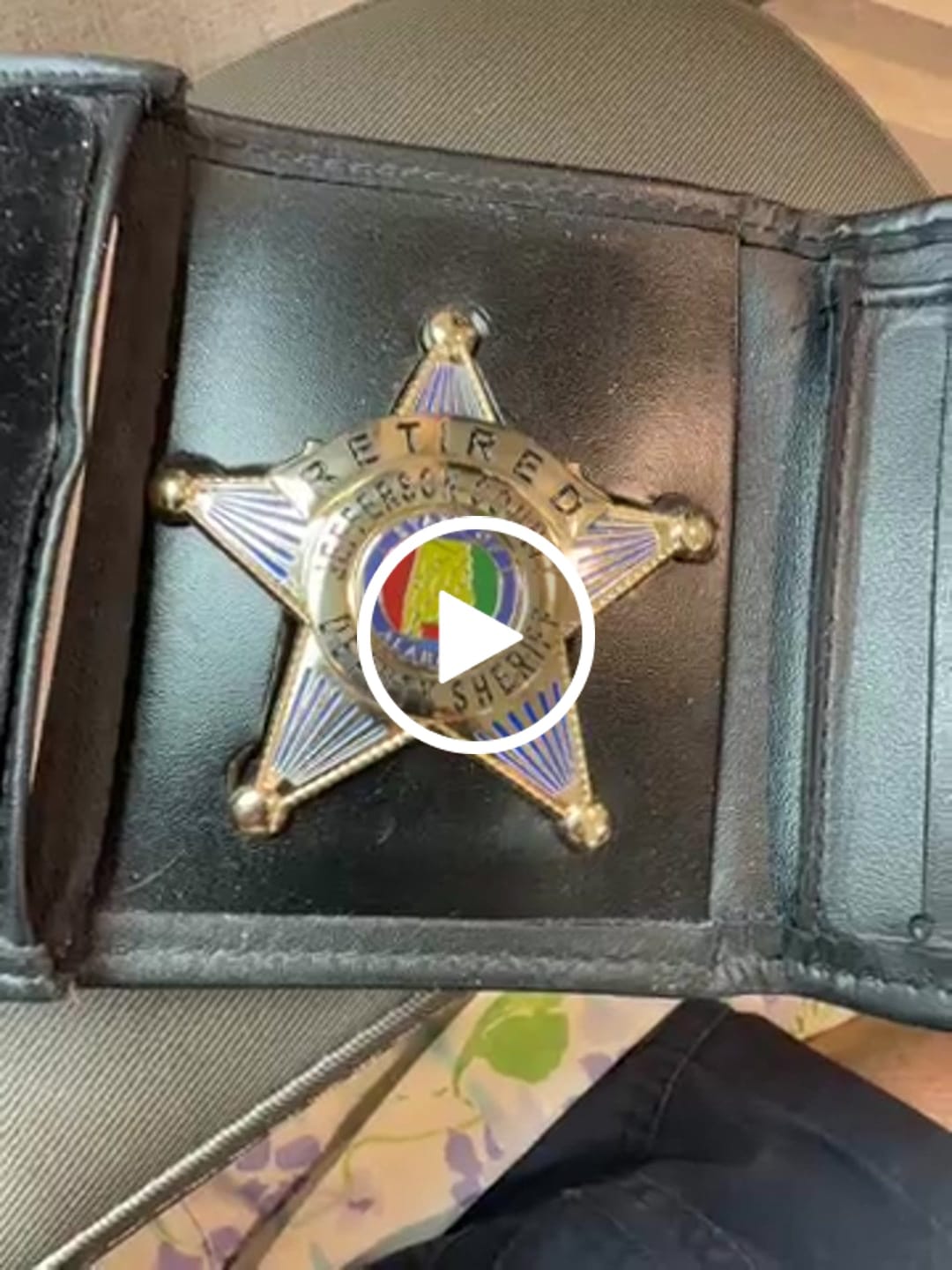 Customer video review of Customizable Badge BA31