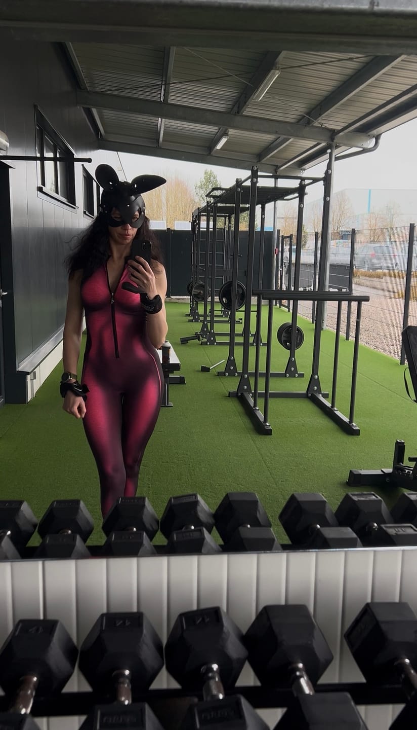 Customer photo review of Jumpsuit Halter Naked