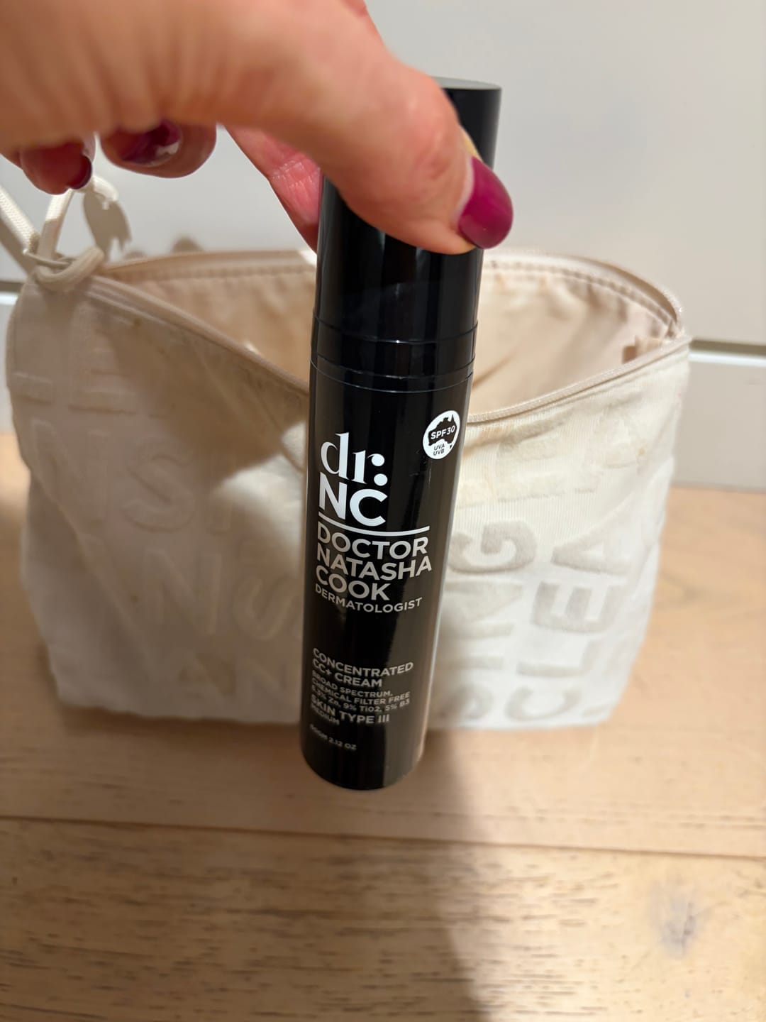 Customer photo review of drNC CONCENTRATED CC+ CREAM SPF30