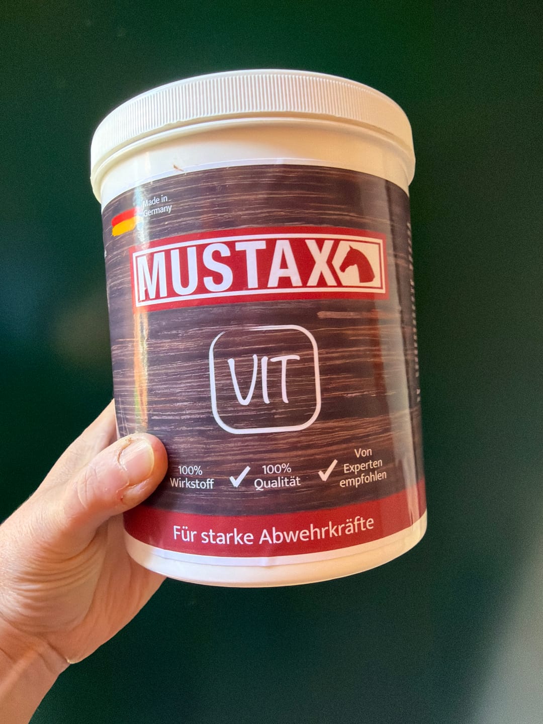 Customer photo review of MUSTAX Vitamin