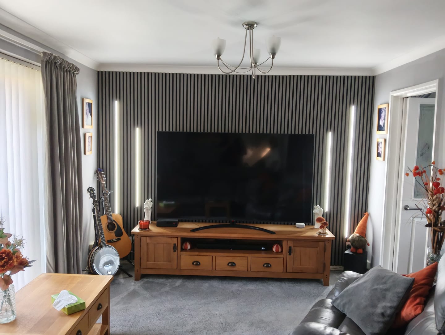 Customer photo review of Wall Panel LED Lighting Strip Kit